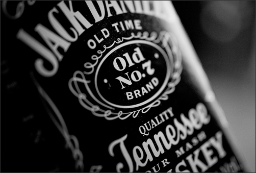 bottle of jack